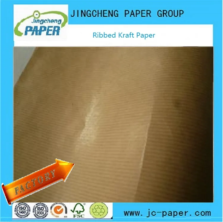 
Ribbed kraft paper 32-90gsm for envelope 
