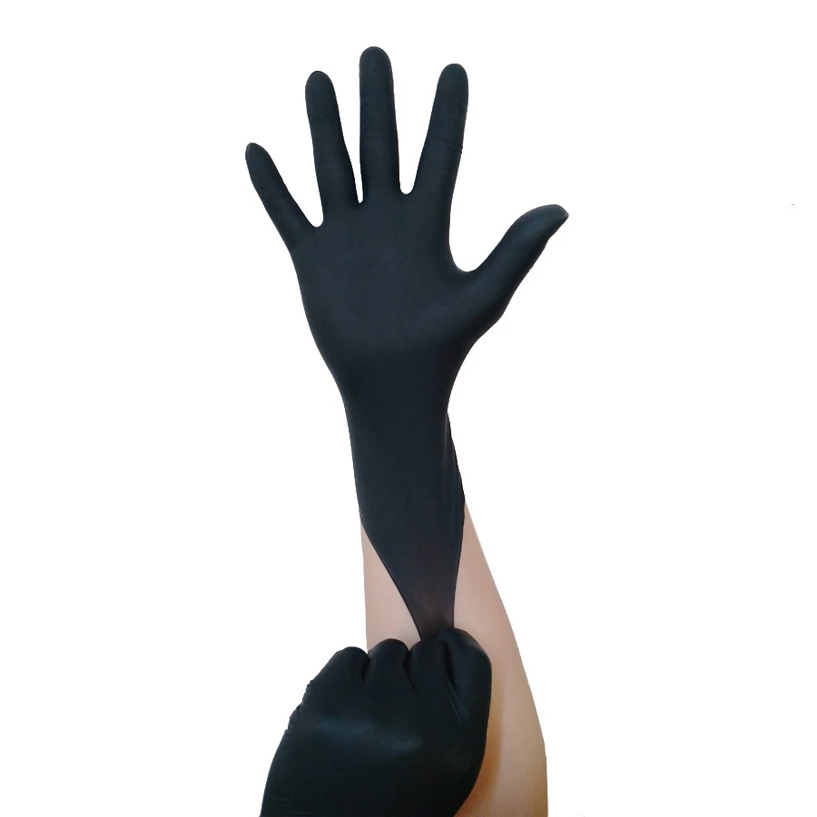Flexible Waterproof Durable Disposable Oil Gas Gloves for Hair Coloring