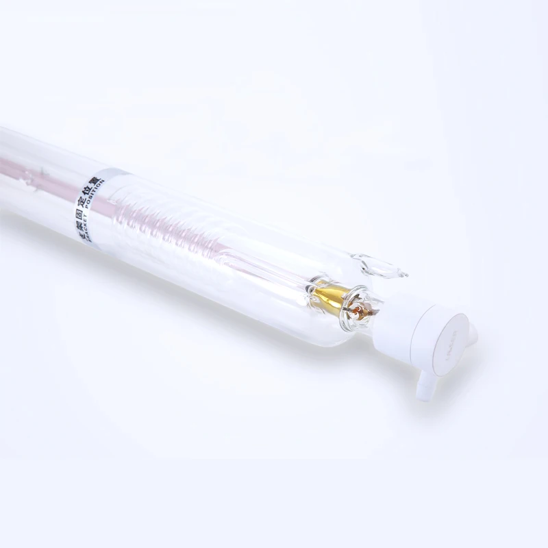 tabung co2 laser tube co 60 watt 1200*55mm catalyst coating ceramic head 1 year warranty from Beijing EFR Lasea l