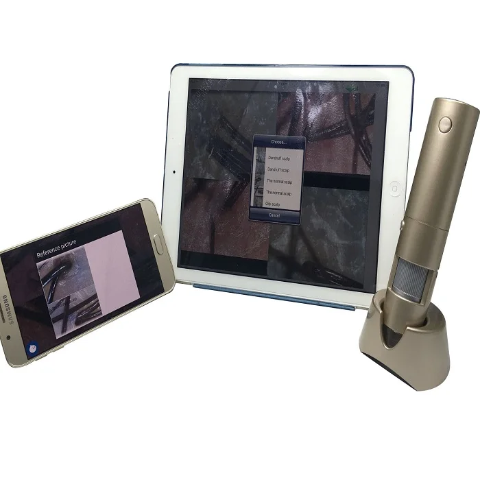 Wireless Skin Analyzer Professional Body Skin Moisture Pigment Oil Tester Skin Scope Analysis