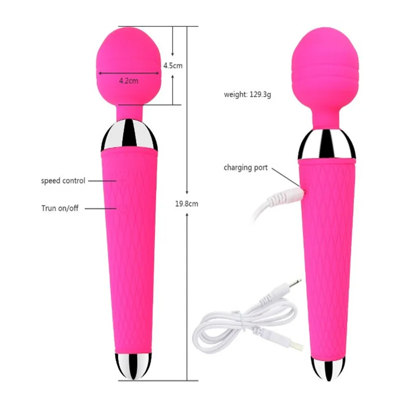 10 Model Av Vibrator Fairy Mini Wand Vibrator Av Sexy Sex Toy For Female Clit Massage