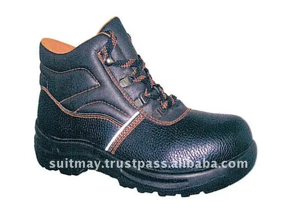 Cow Split Leather Shoes Safety Boots CE S1P Safety Shoes