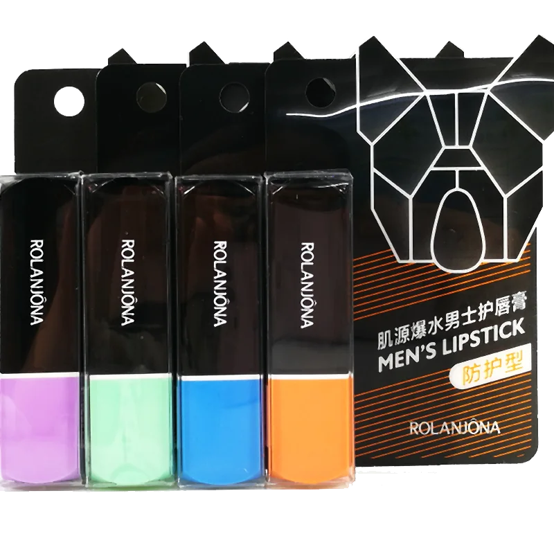 
 Фирменный увлажняющий Восстанавливающий мужской бальзам для губ ROLANJONA  