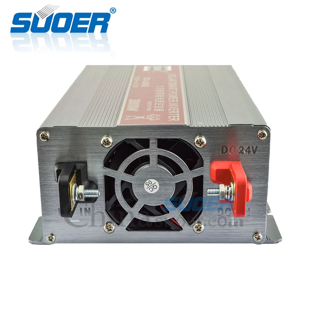 Suoer 24V 220V 3000W Off Grid Intelligent factory Inverter 3 кВт инвертор модифицированный синусоидальный