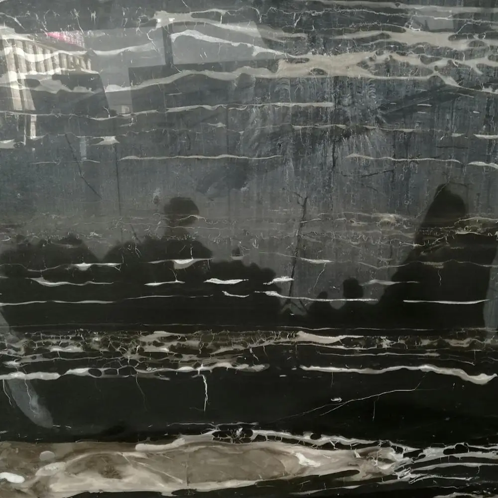 Silver dragon marble white color stone with flag slab