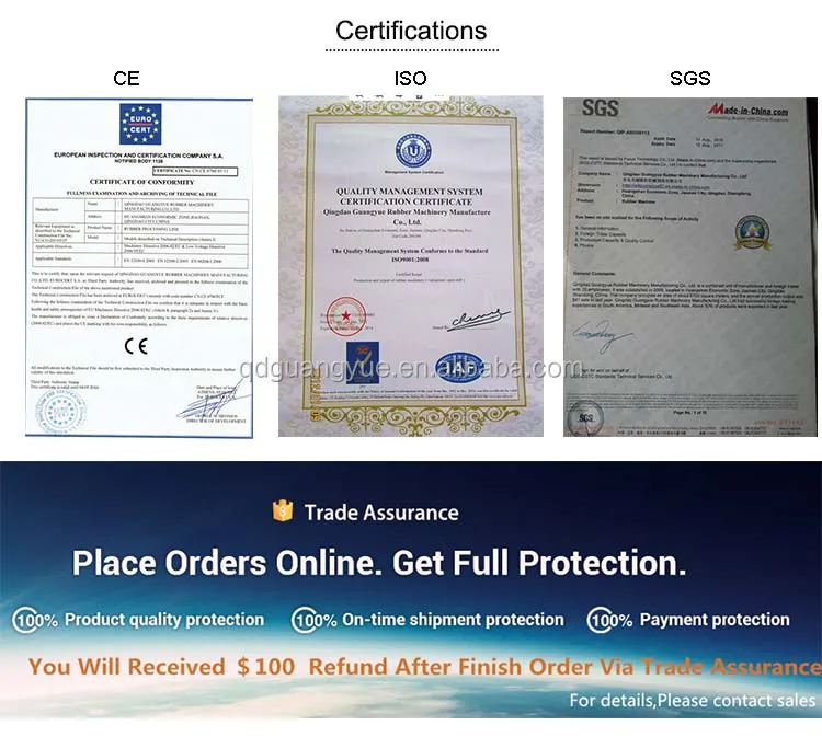 Three roll rubber calender machine