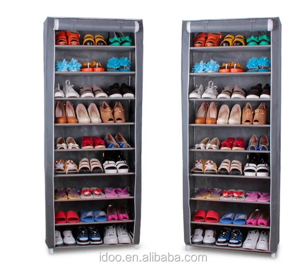Source Factory Shoe Rack Storage Modern Stainless Steel Living Room Furniture Shoes Stand Rack