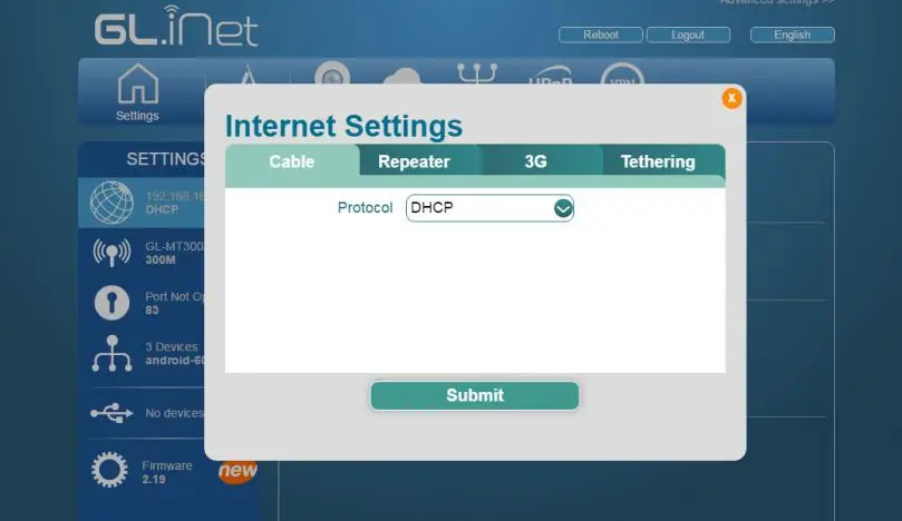 GL-AR300MD Чипсет Atheros 9531 Openwrt Openvpn Маршрутизатор Wi-Fi