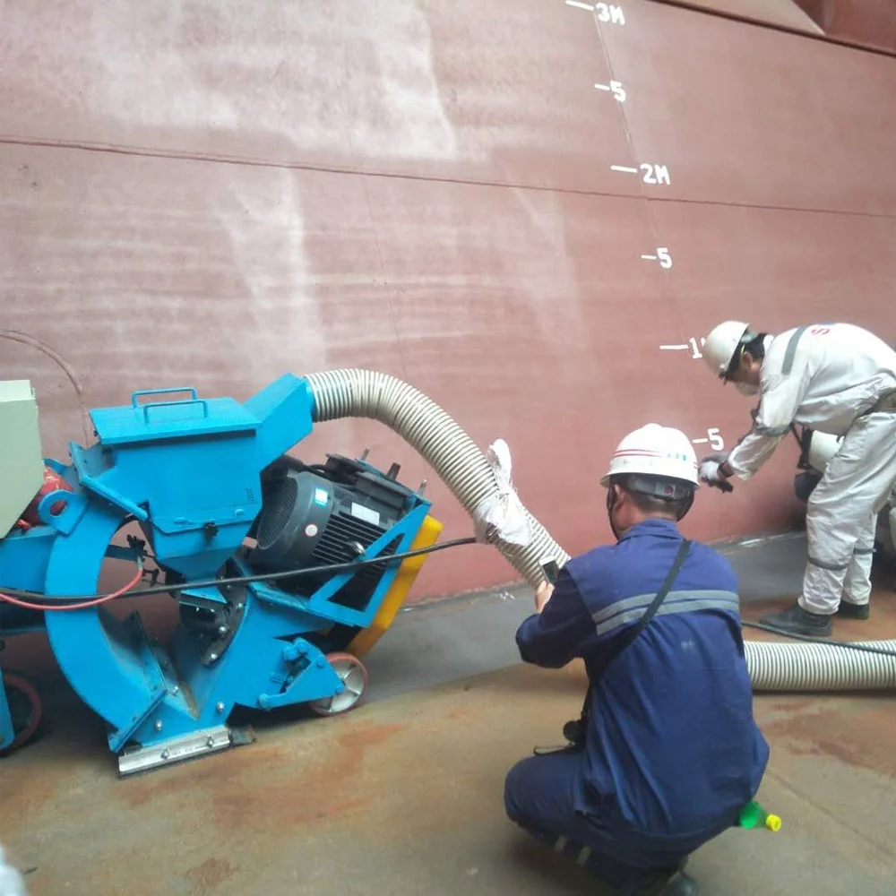 
Durable industrial use steel plates shot blaster 