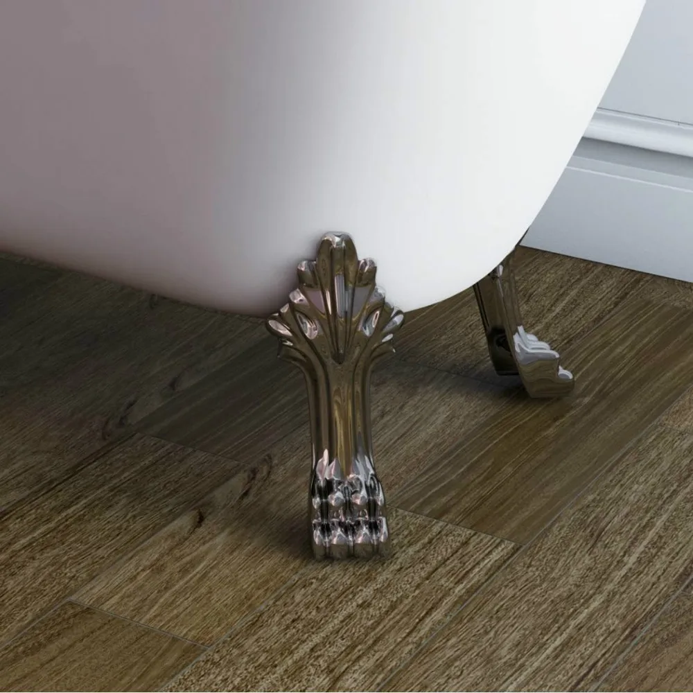 SUEZ Cheap Bathtub with Claw Foot Bath Tub with Four Leg