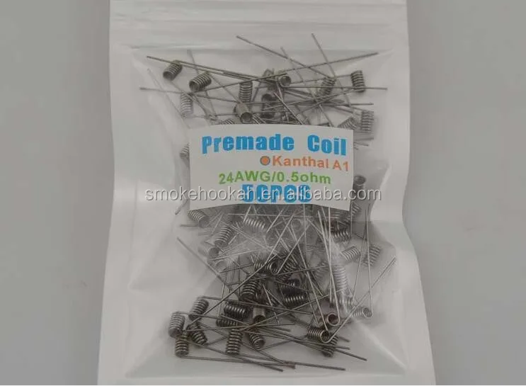 Crazy selling premade coils pre built coil premade twisted wire resistance wire
