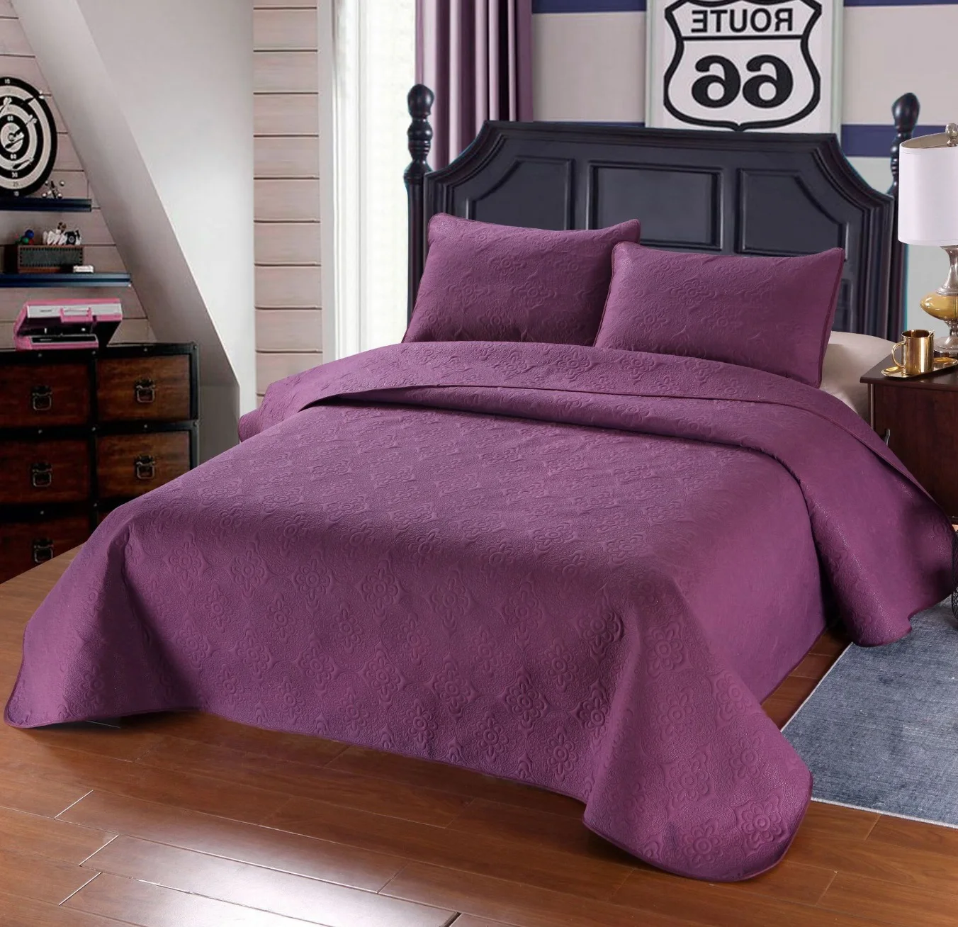 
Classic Bed Runner Cotton Bed Spread - Hotel Decoration Cushion - duvet cover square pillow 