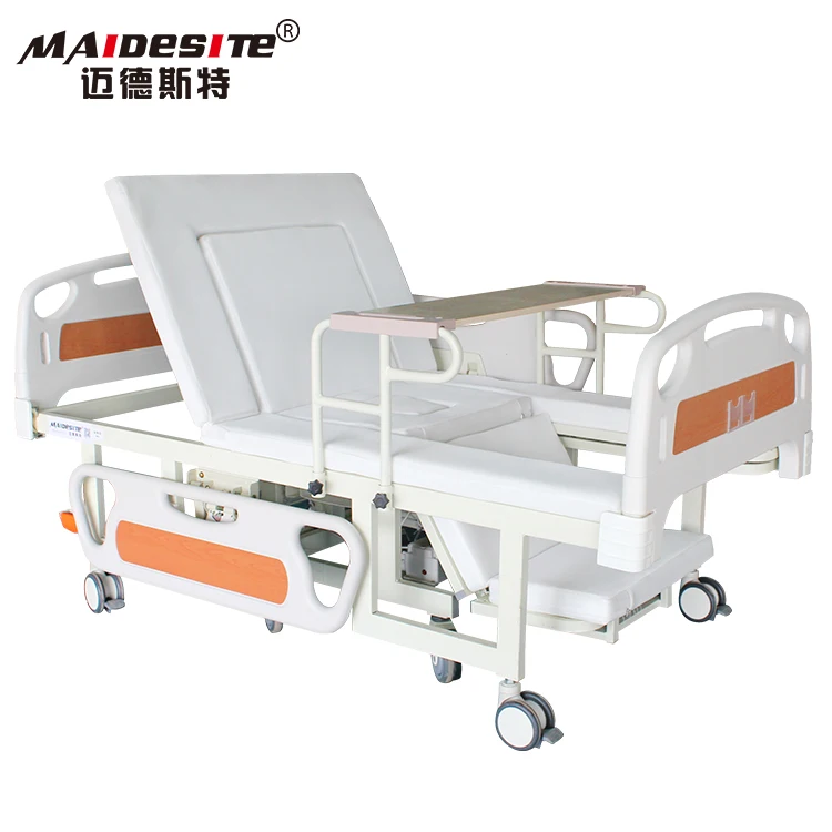 
Alibaba Hospital Furniture king size electric adjustable patient bed 