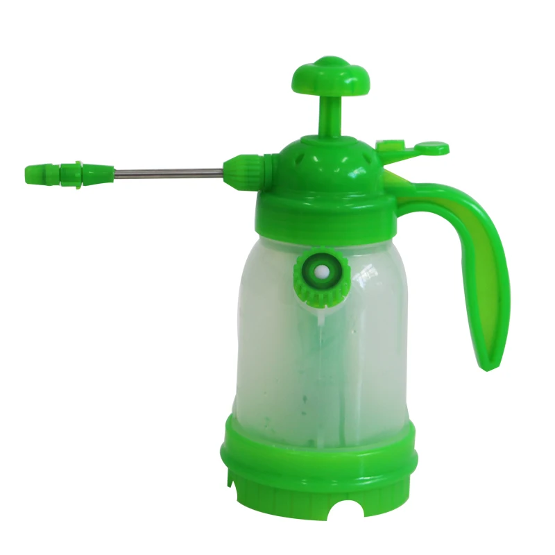 
2021 Hot Selling High Quality High Pressure Plastic 1.2L 2L Water Garden Sprayer With Adjustable Air Pressure Nozzle 