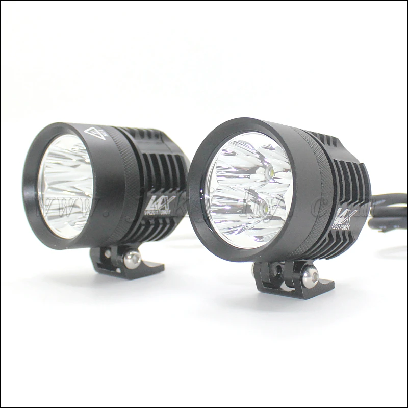 Led L4X motor lamp with purple glass L4X motorcycle led light