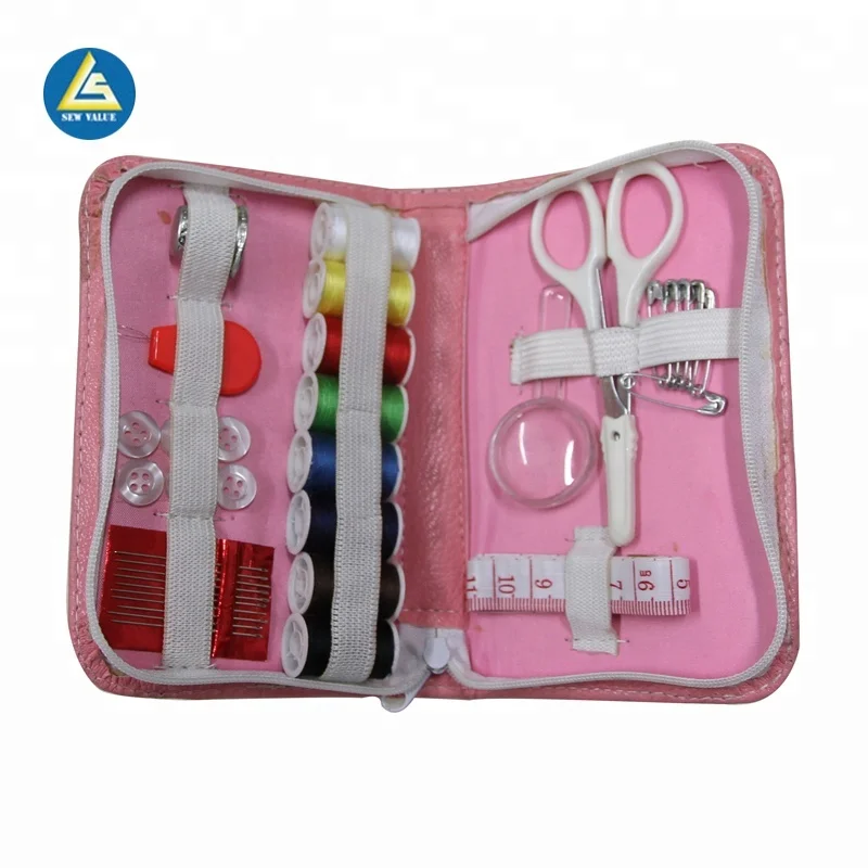 Eco-Friendly nickel free type safety kinds DIY sewing kit with overall accessories