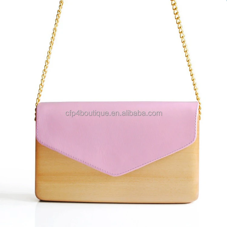 
CFP B0003 Posh And High Quality Handcrafted Wooden Bag 
