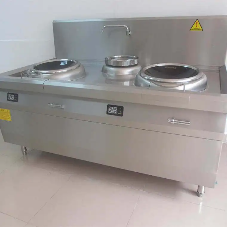 
Elececonomy 2 burners electric touch screen induction woks 