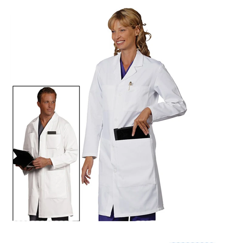 Washable Cotton Medical Doctor Lab Coat