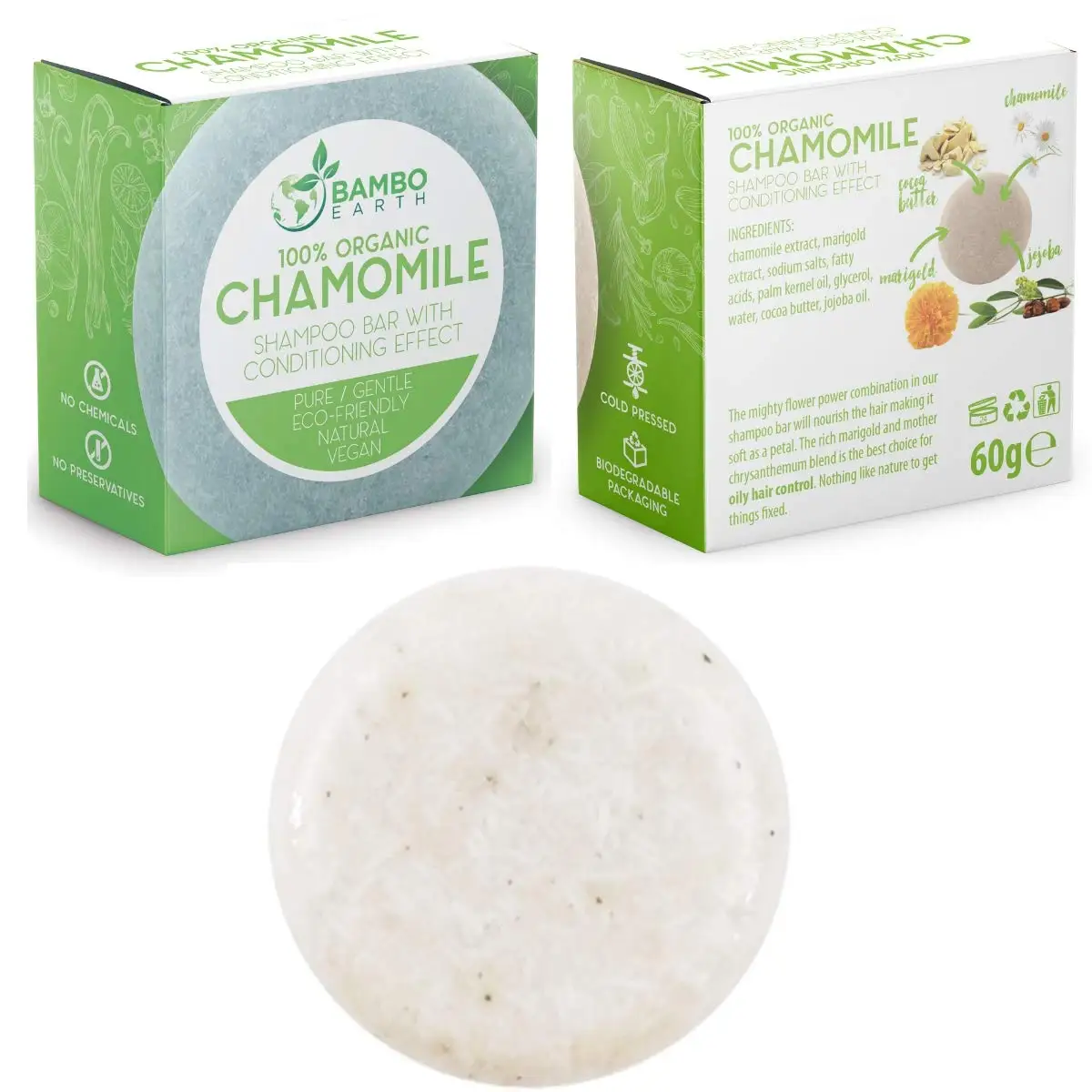 All Hair Types Solid Shampoo Bar Made With Natural & Organic Ingredients Soap Bar
