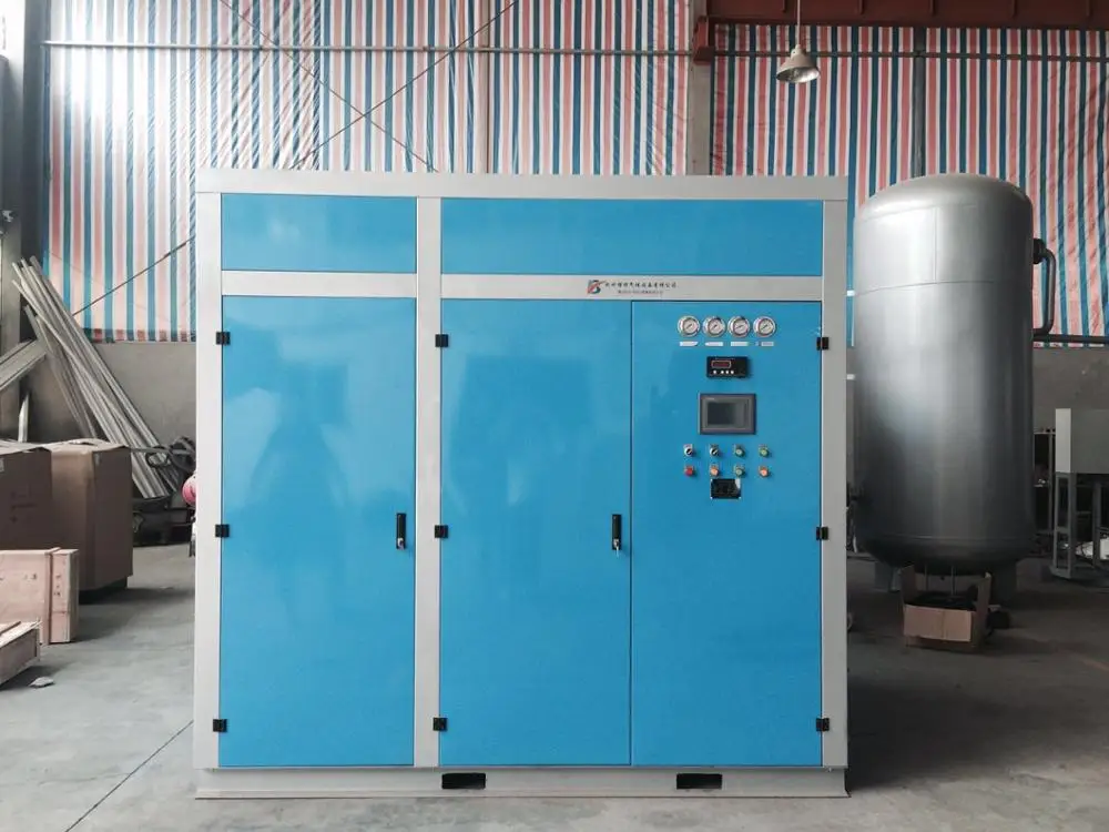 PSA oxygen nitrogen argon carbon dioxide gas cylinder filling plant