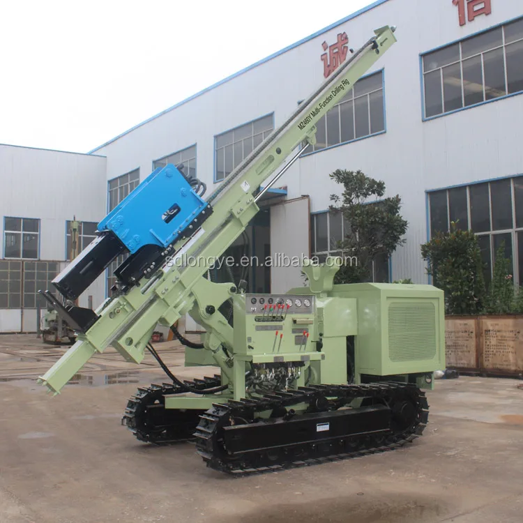 crawler hydraulic helical ground screw pile driver MZ460Y