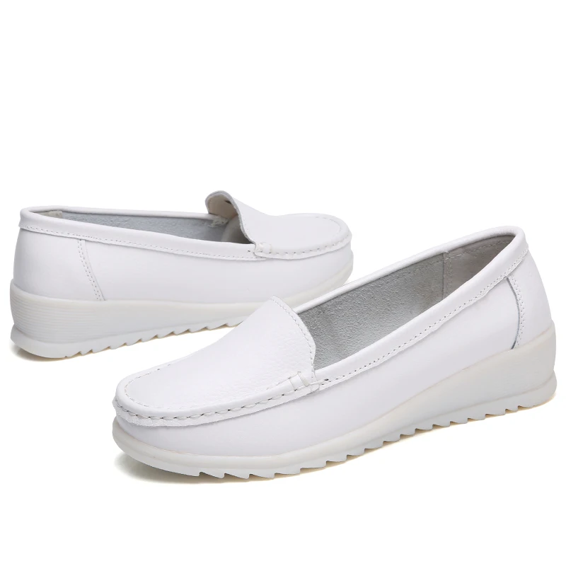 
Leather comfortable nurse shoes wholesale nurse shoes 