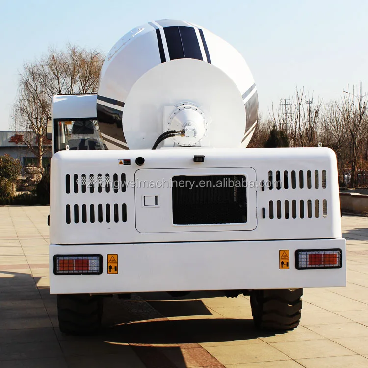 4 ton concrete mixer machine truck mini