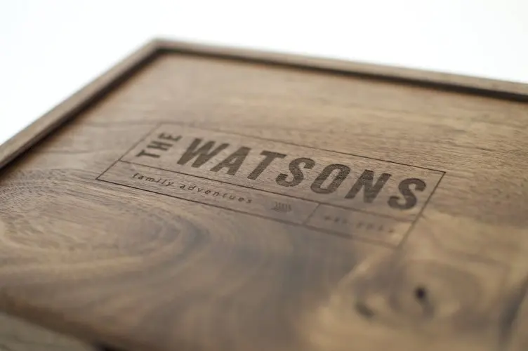 Wholesale price Keepsake Engraved Wood Photo Personalized Memory Craft Wooden Gift Box