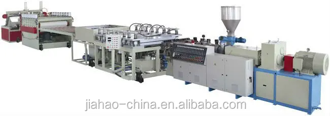 JHZ 80/156 pvc foam board extruder machine