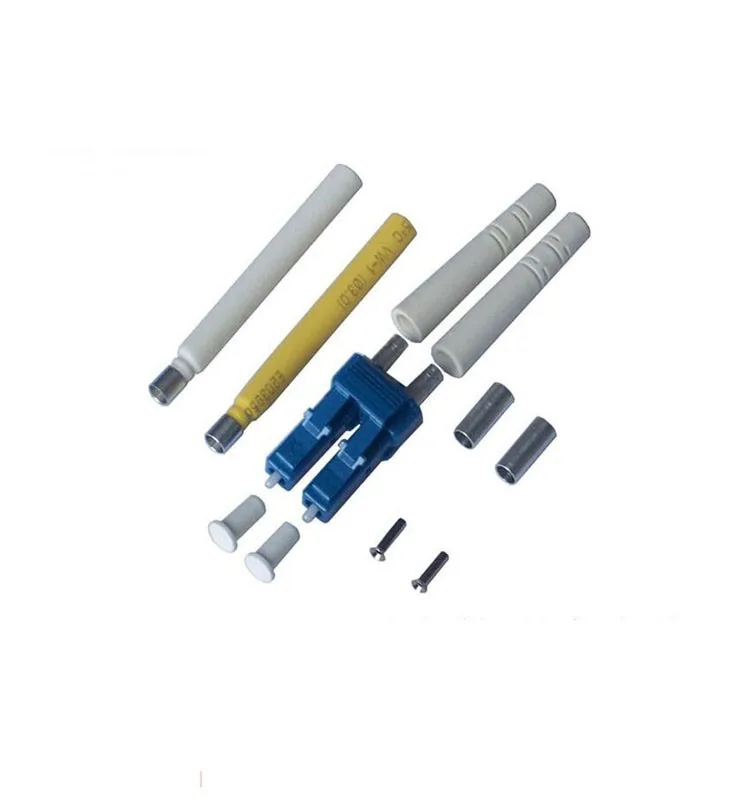 LC fiber optic cable connector 90 degree