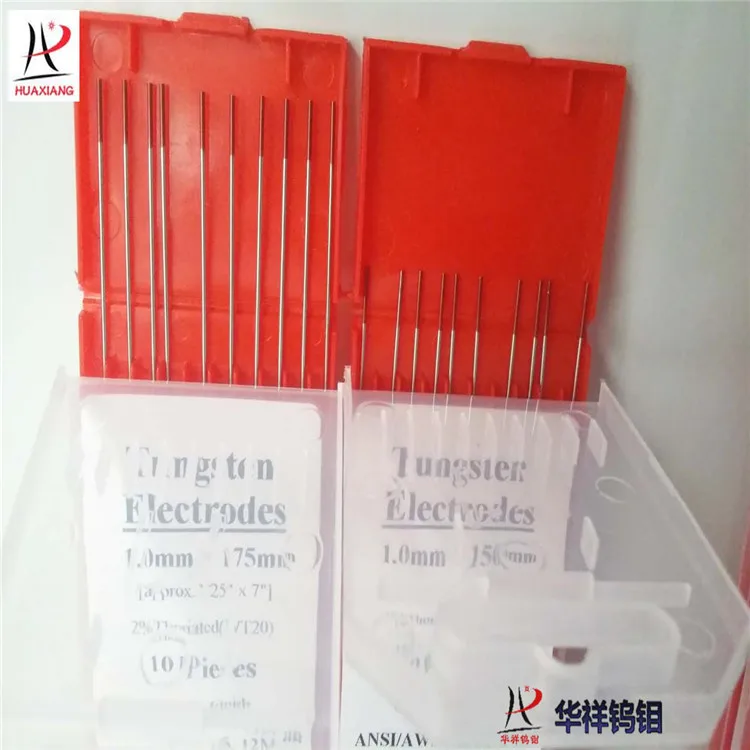
EWT-2 Thoriated tungsten electrode 1.0mm 