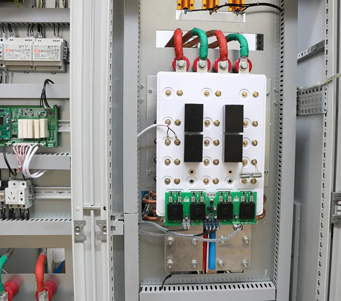 Coal to gas pipeline heating XZZ80 medium frequency induction heat treatment equipment