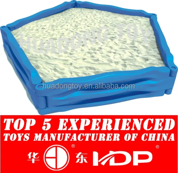 HUADONG outdoor kids playing sand and water playbox sandbox sandpit