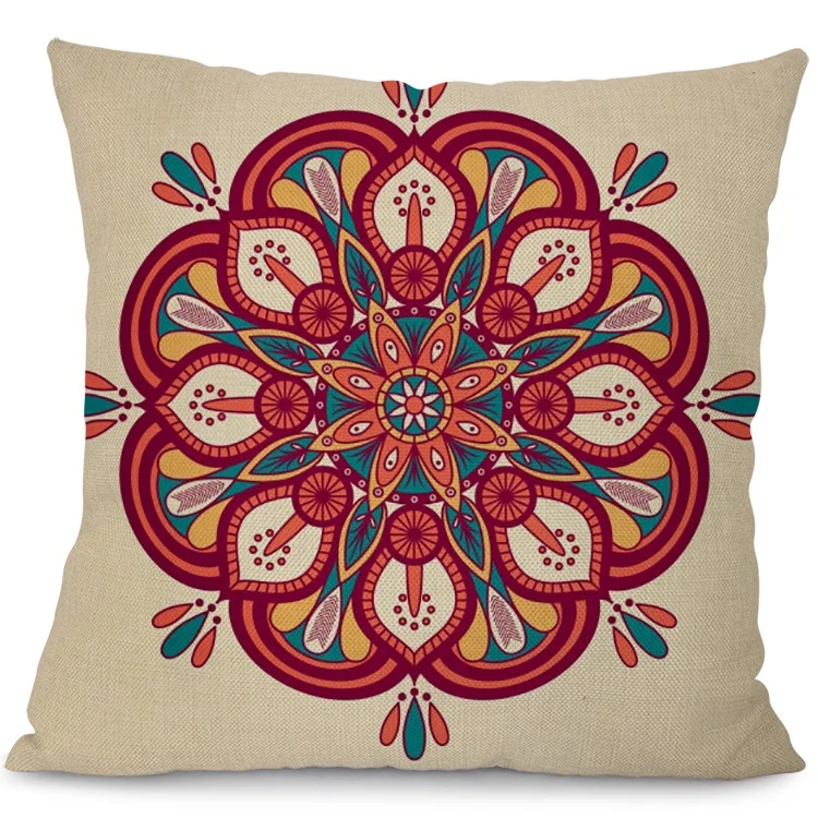 High Quality Home Decor Turkish Figure Style Cushion Covers Bohemian Throw Pillow Cases For Home Sofa Decor