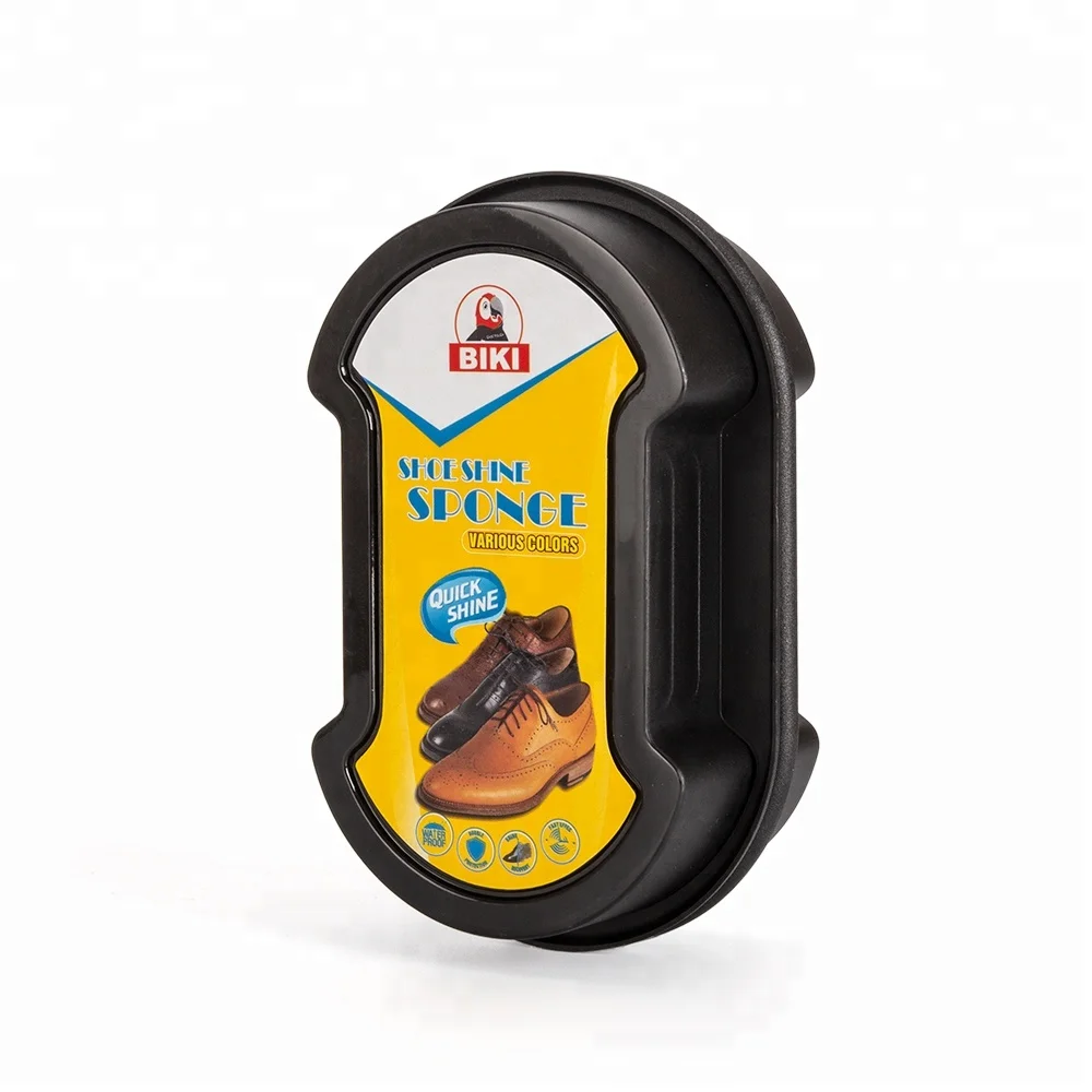 High Quality Quick Shine Shoe Double Sides Cheap instant shine sponge silicone shine sponge