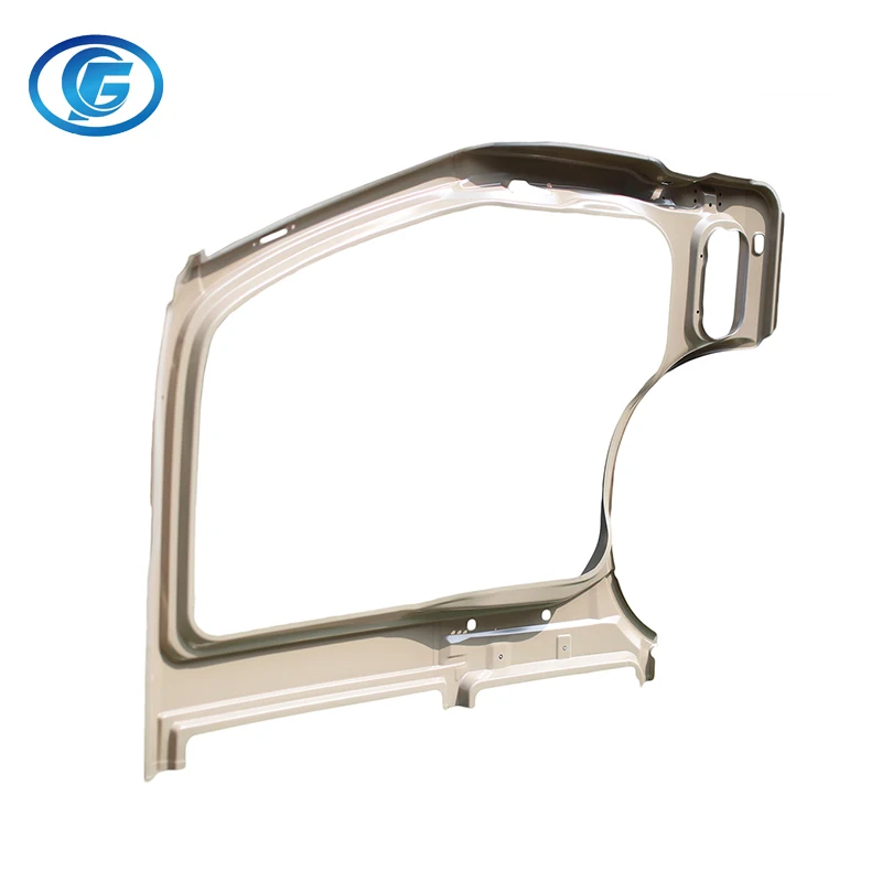
China OEM bus door parts right front driver door frame for Toyota coaster 
