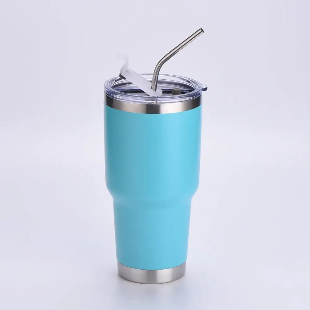
Stainless Steel Insulated Large Huge Drinking Cup with Transparent Lid 