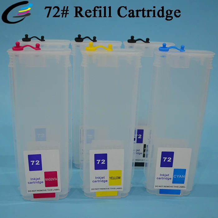 New Refillable Ink Cartridge for HP DesignJet T1120 T770 T710 Refill Ink Tool