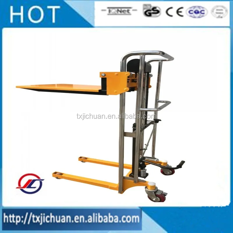 Lightweight Hand Pallet Stacker 400kg Load Capacity