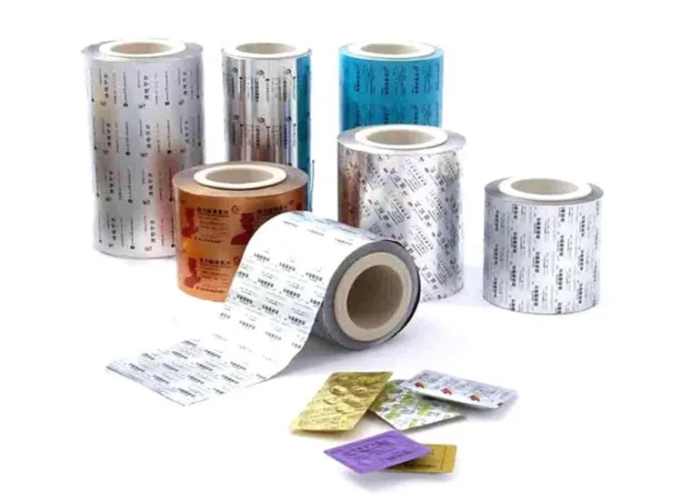 2024 Hot seller Alumlid lidding foil for tablets/pills/caplets blister packaging