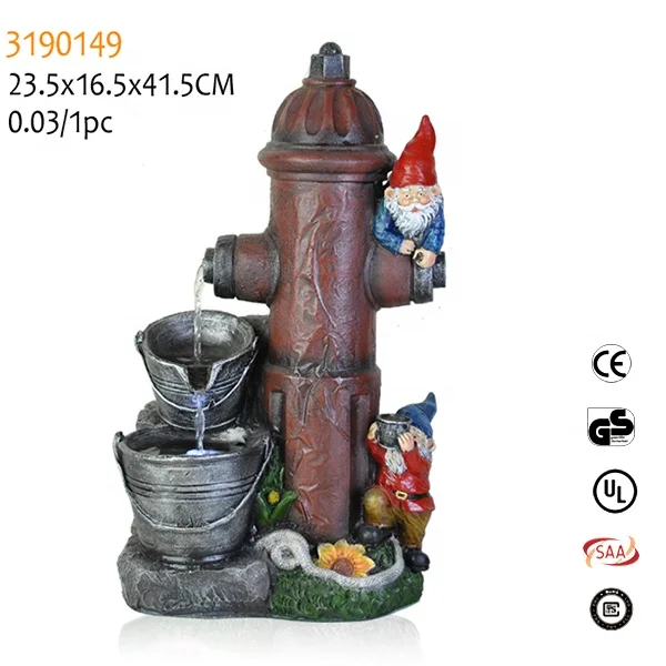 
Resin fountain garden resin carving fountains for home decoration 