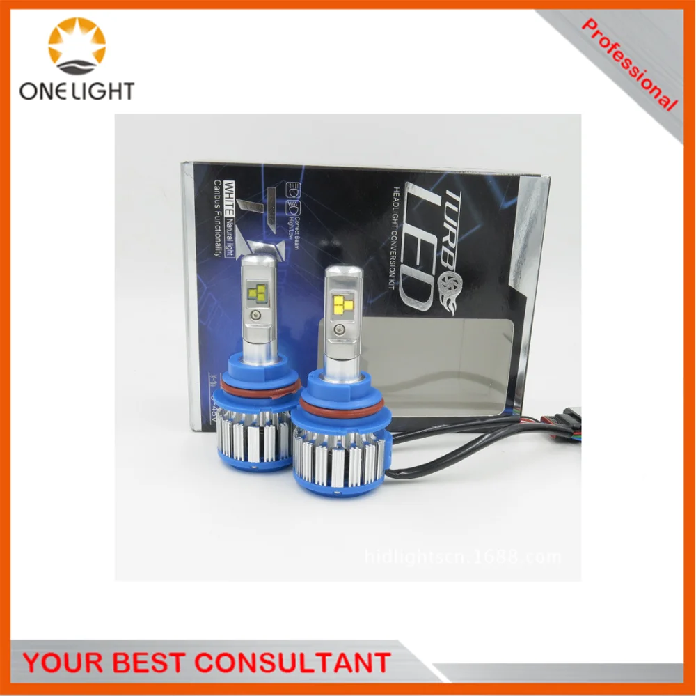 Лучшая цена продажи завода t1 h3 светодиодные фары автомобиля turbo led t1 t1 освещения высокой яркости