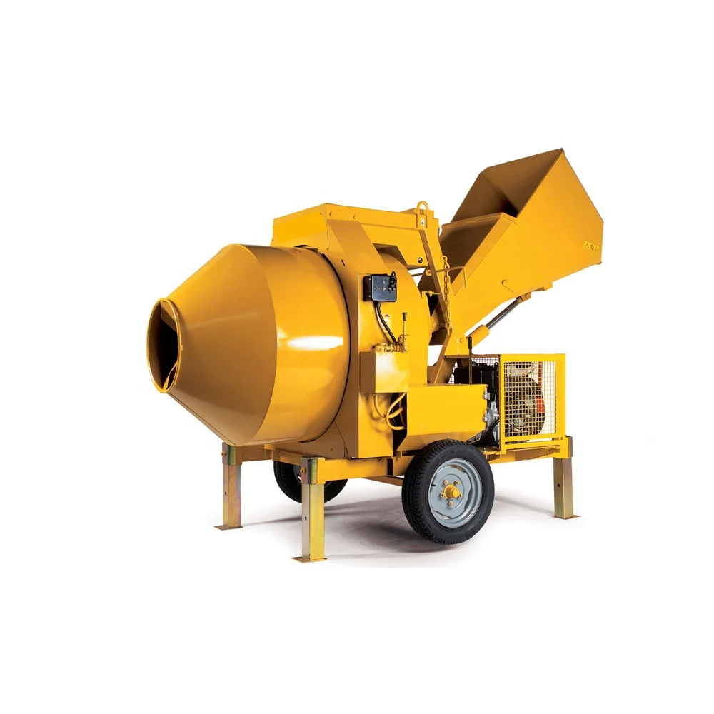 6-8m3 h Small hydraulic pump concrete mixer  concrete pump mixer