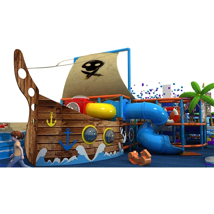 Cowboy Canada Ocean Series Kids Entertainment Children Soft Play Areas Indoor Playground Equipment For Games