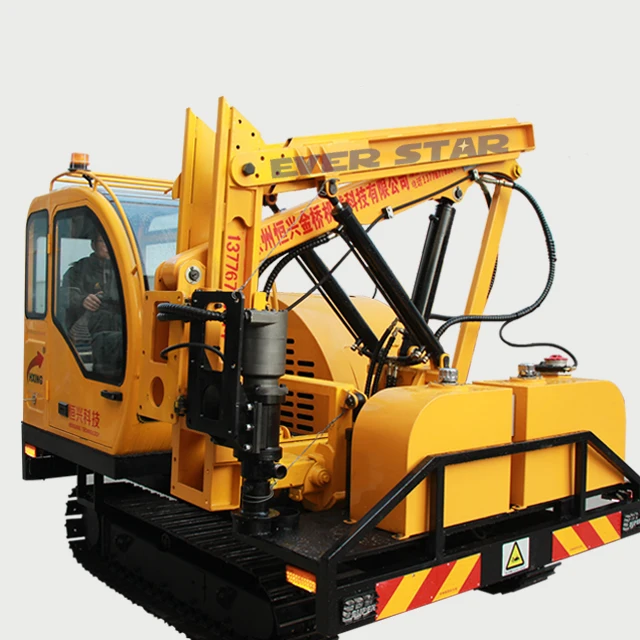 Sheet Piles Post Machine pile driver for excavator