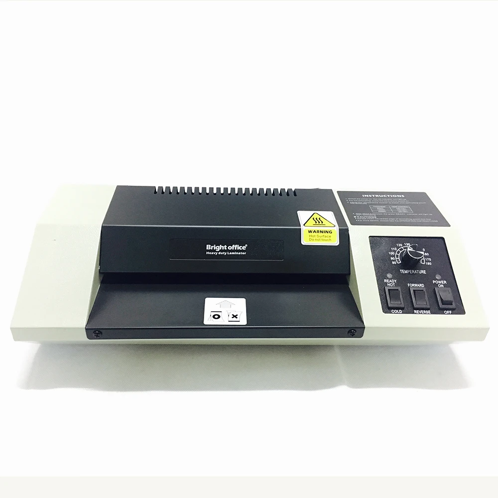 best quality heavy duty heating elements laminator machine a4 bright office 4 rollers