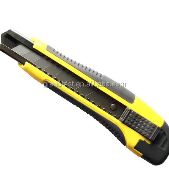 
High quality safety retracting utility knife with utility blade safety knife 