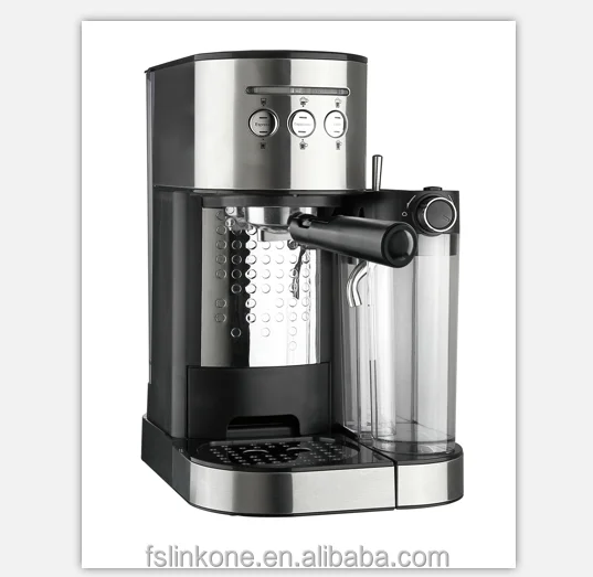 
Automatic 3 in 1 High Pressure 15 Bar Espresso Cappuccino Latte Coffee Maker by Auto Milk Frothing 