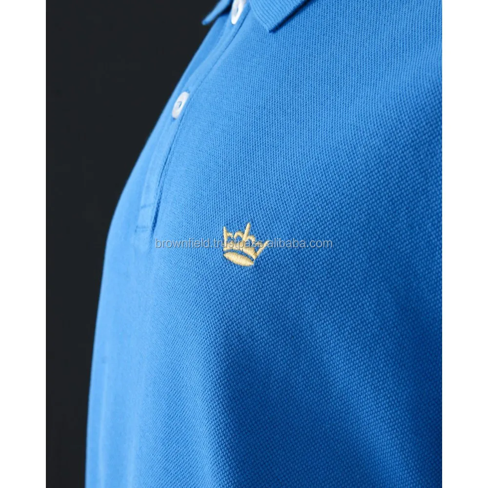 Customize Bangladesh Manufacturer Wholesale Short Sleeve Chest Embroidery PK Polo Shirt Good Quality Branded Polo For Men
